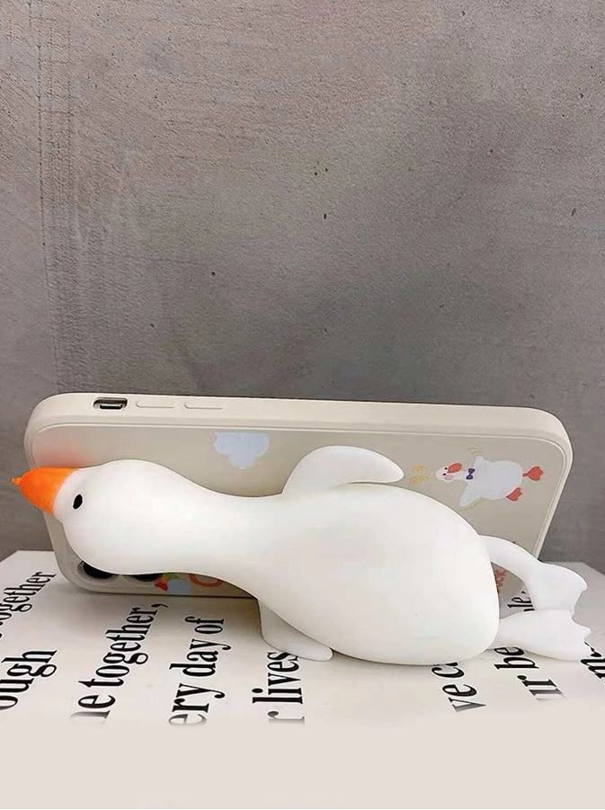 3D Cartoon Duck Squeezy Quack Stress Release Decor Case