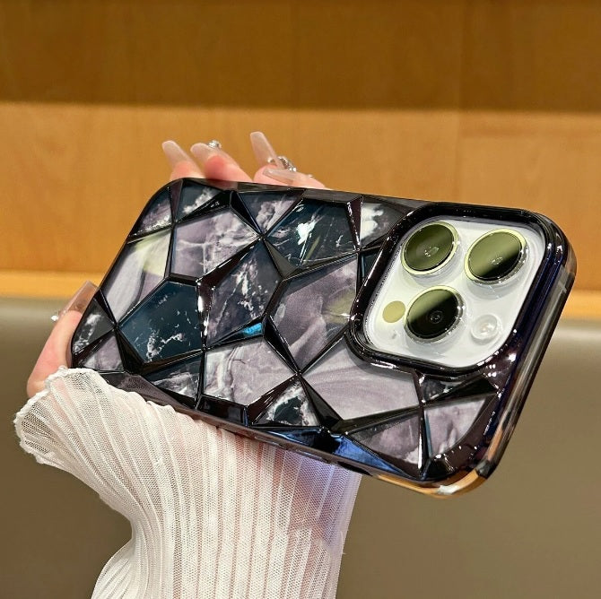 3D Diamond Glitter Bling Cube Gradient Sparkle Case