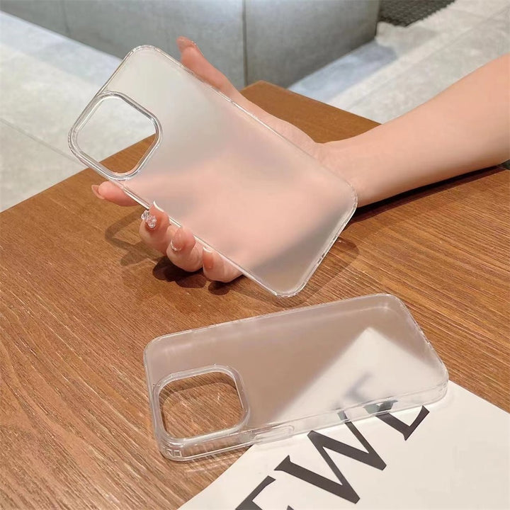 Non-Yellowing ,Anti Fingerprint Matte Transparent Phone Cover