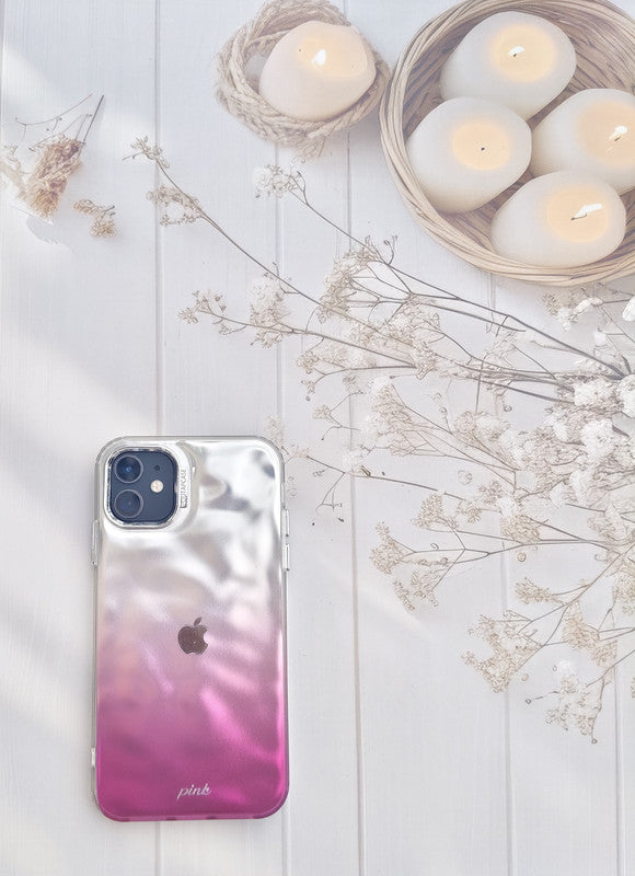 Ombre Holographic Shade Luxury Rainbow Gradient Lens Metallic Sparkly Cute Women Girl Protective Cover