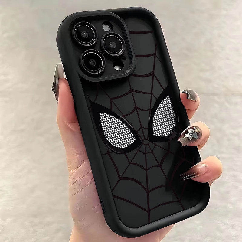 3D Spidey Face Mask Super Hero Movies Spider Man Cartoon Case | Love Black Web
