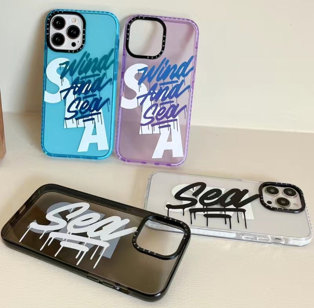 Lavender Wind and Sea Beach Water Lovers Translucent Bumper Case