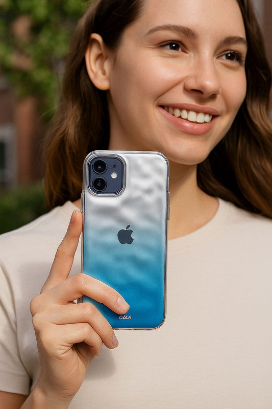 Ombre Holographic Shade Luxury Rainbow Gradient Lens Metallic Sparkly Cute Women Girl Protective Cover