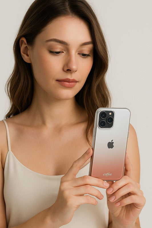 Ombre Holographic Shade Luxury Rainbow Gradient Lens Metallic Sparkly Cute Women Girl Protective Cover