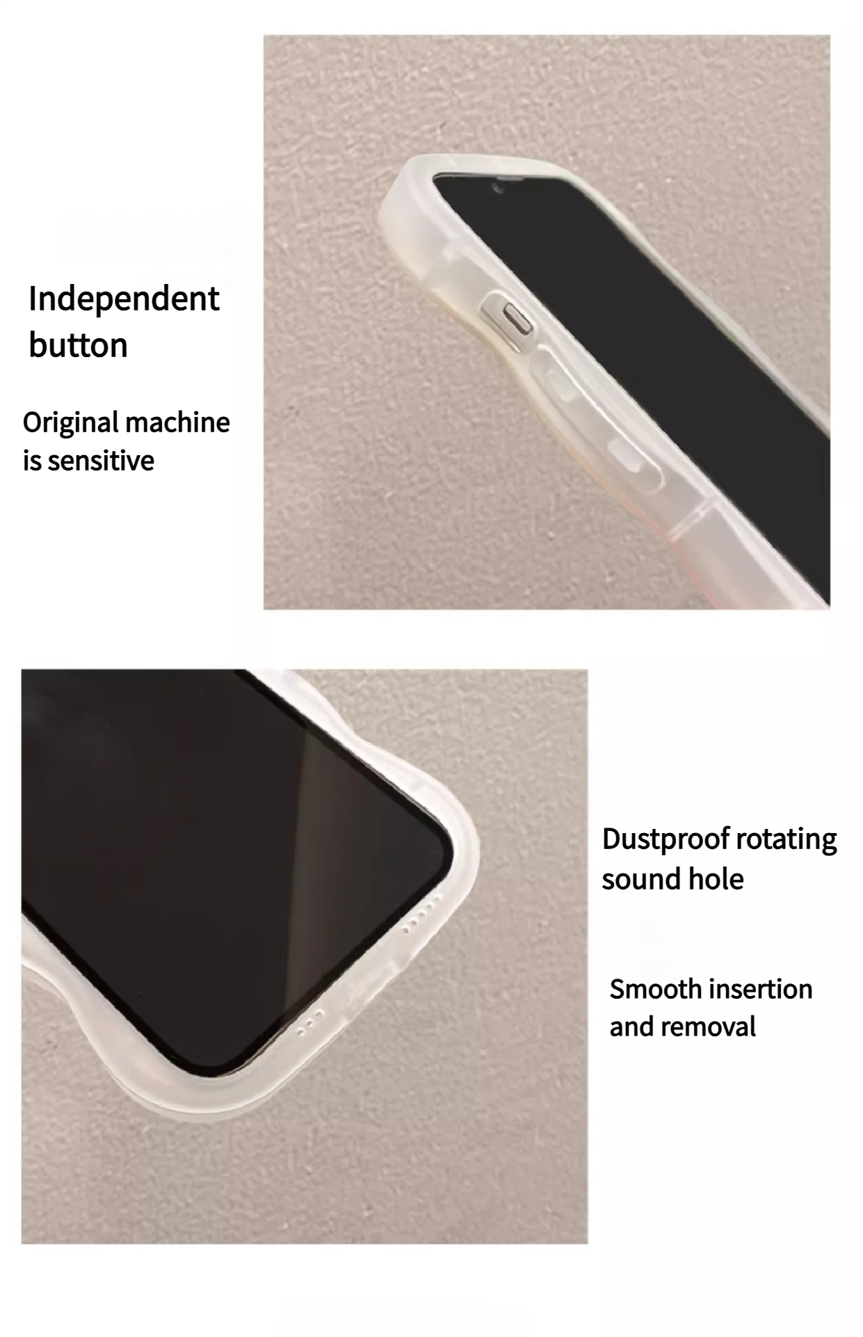 3D Cute Creative Sponge Bob Cartoon Rainbow Hug Floral Decor Wave Curly Invisible Double Phone Stand Case