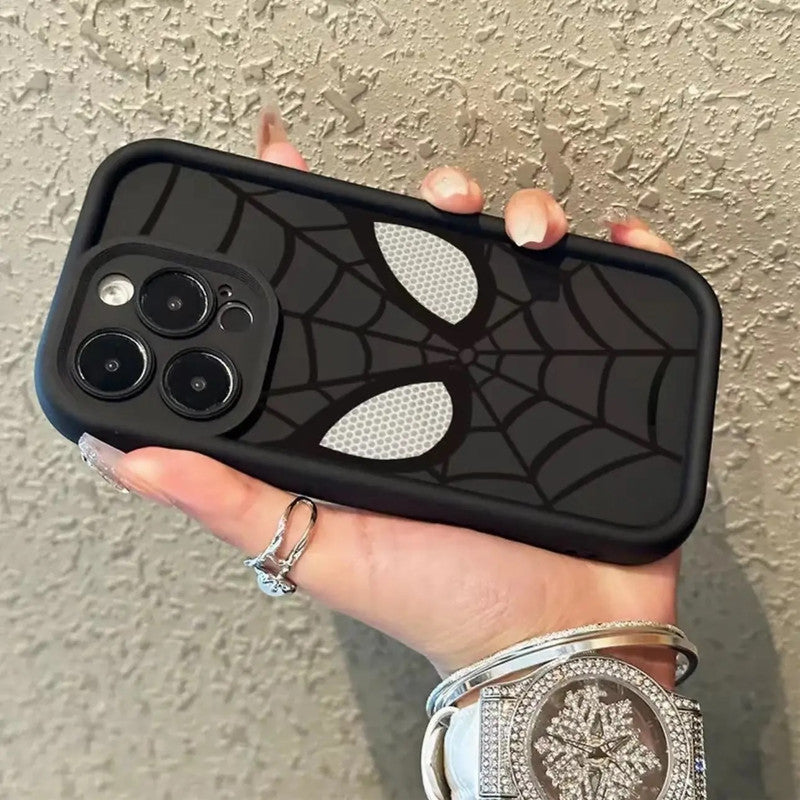 3D Spidey Face Mask Super Hero Movies Spider Man Cartoon Case | Love Black Web