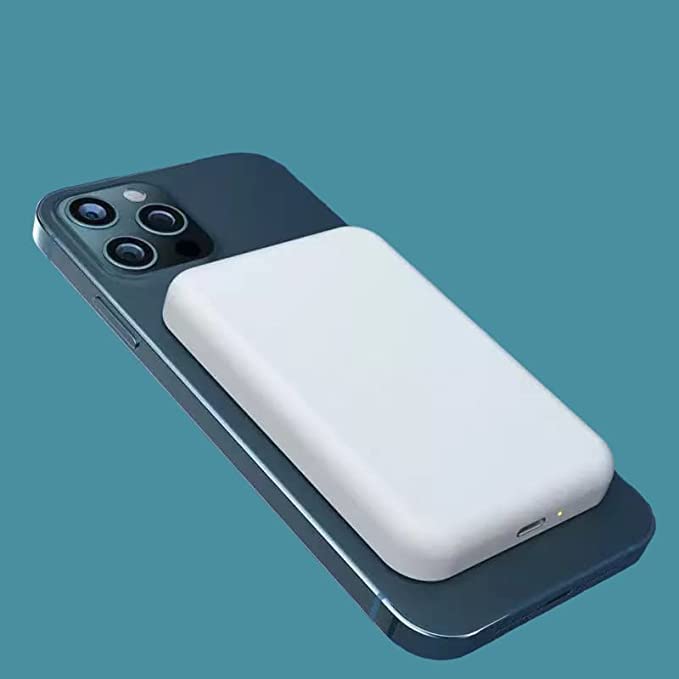 MagSafe Wireless Power Bank for iPhone – Slim Magnetic Portable Charger 5000 Mah