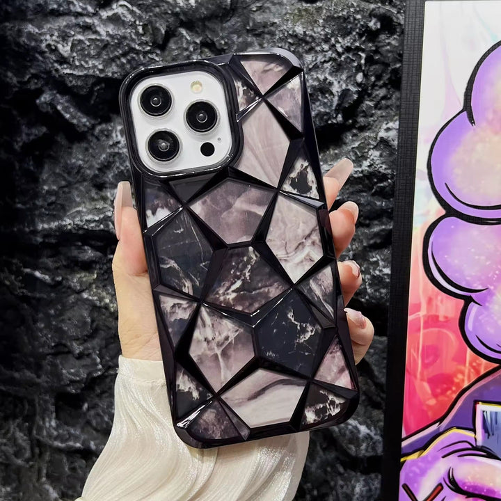 3D Diamond Glitter Bling Cube Gradient Sparkle Case