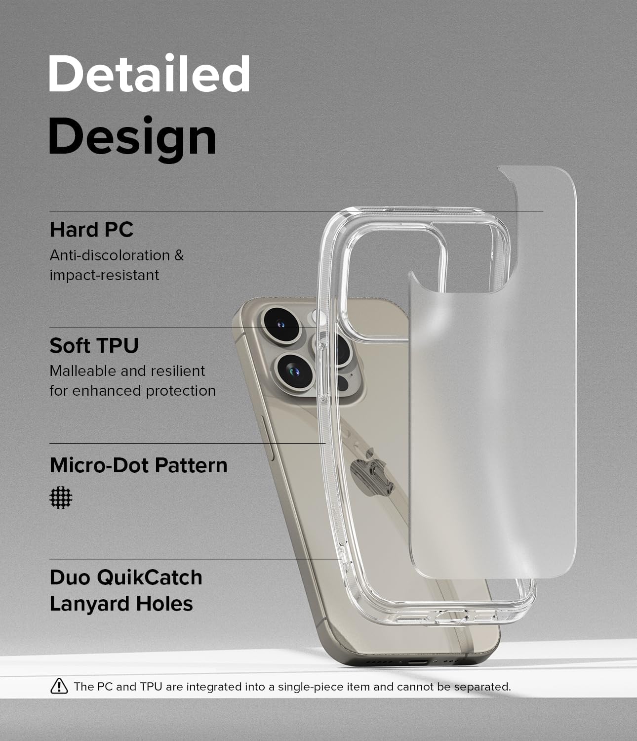 Non-Yellowing ,Anti Fingerprint Matte Transparent Phone Cover