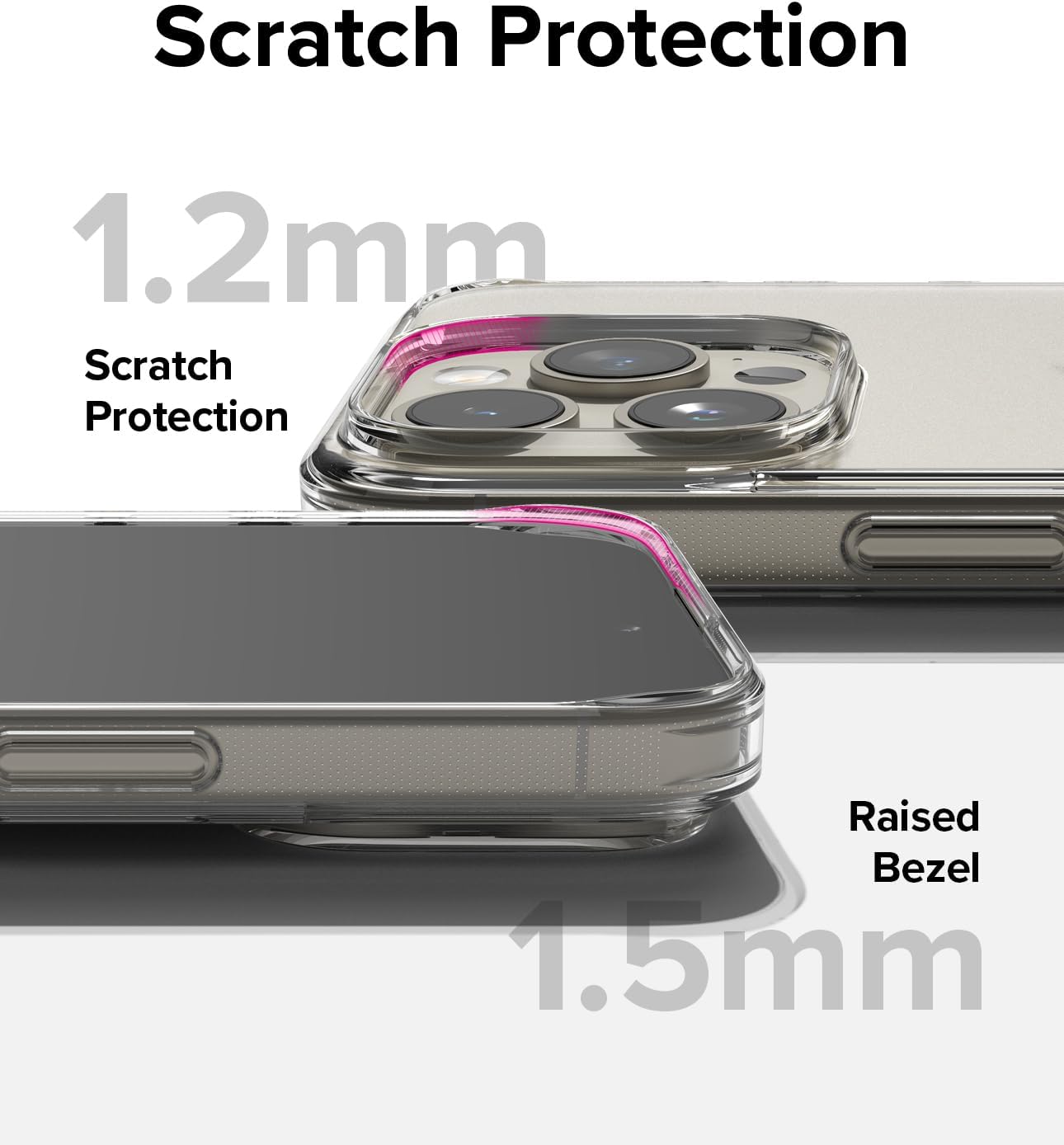 Non-Yellowing ,Anti Fingerprint Matte Transparent Phone Cover