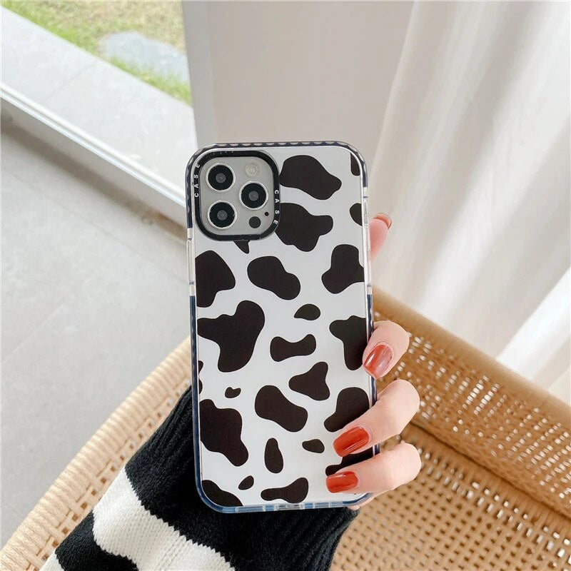Cow Animal lover Impact Design Cow Pattern Cute Aesthetic Case