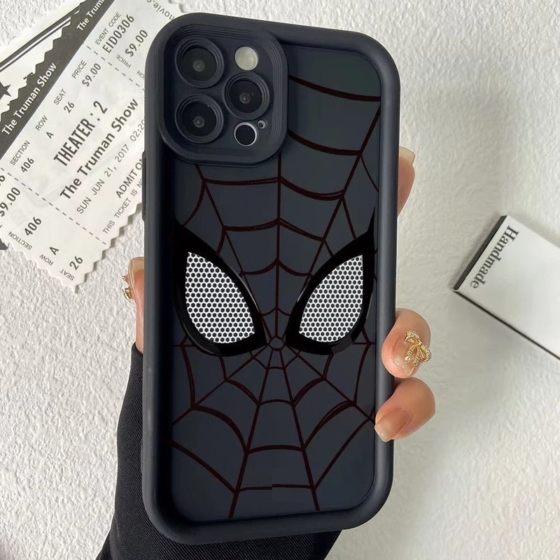 3D Spidey Face Mask Super Hero Movies Spider Man Cartoon Case | Love Black Web