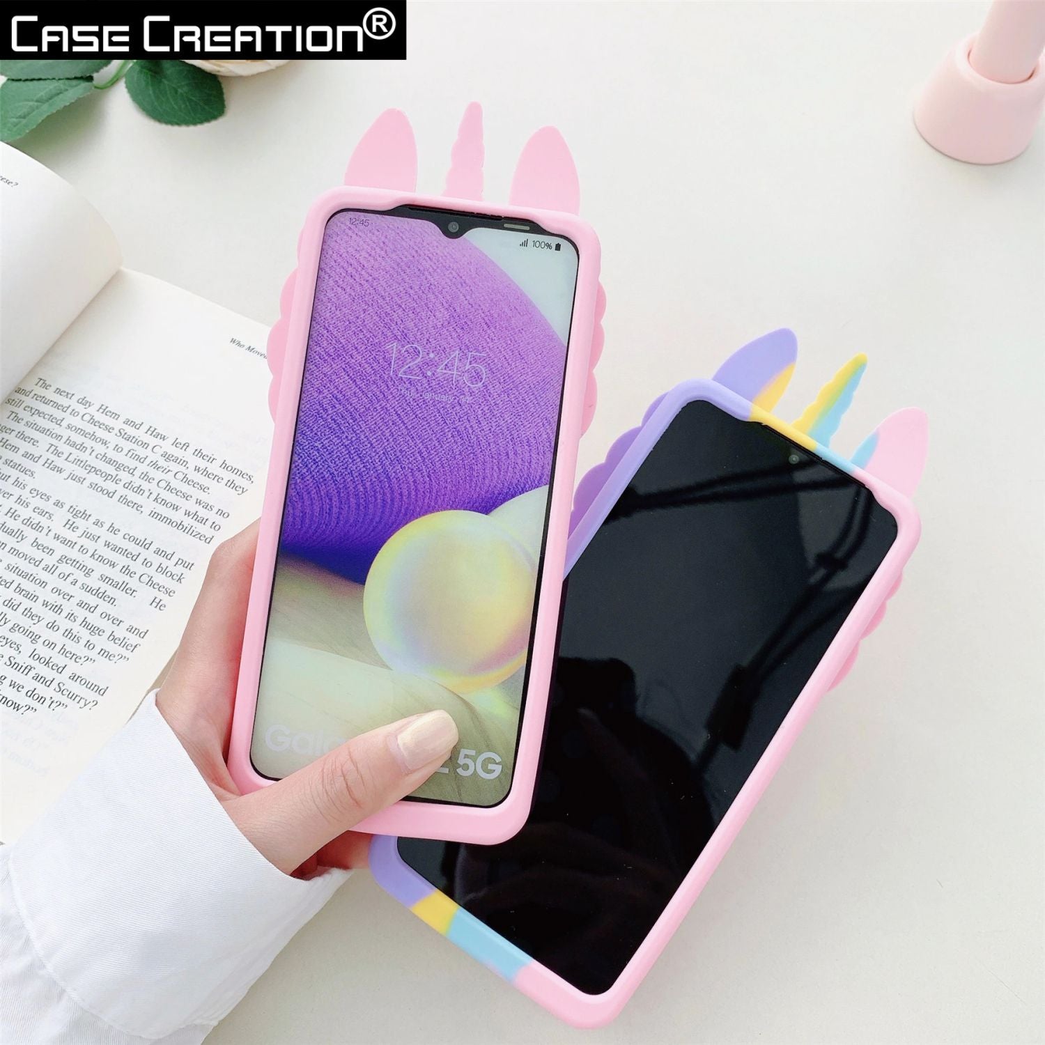 Push Pop Unicorn Bubble Fidget Toys Game Stress Relief case