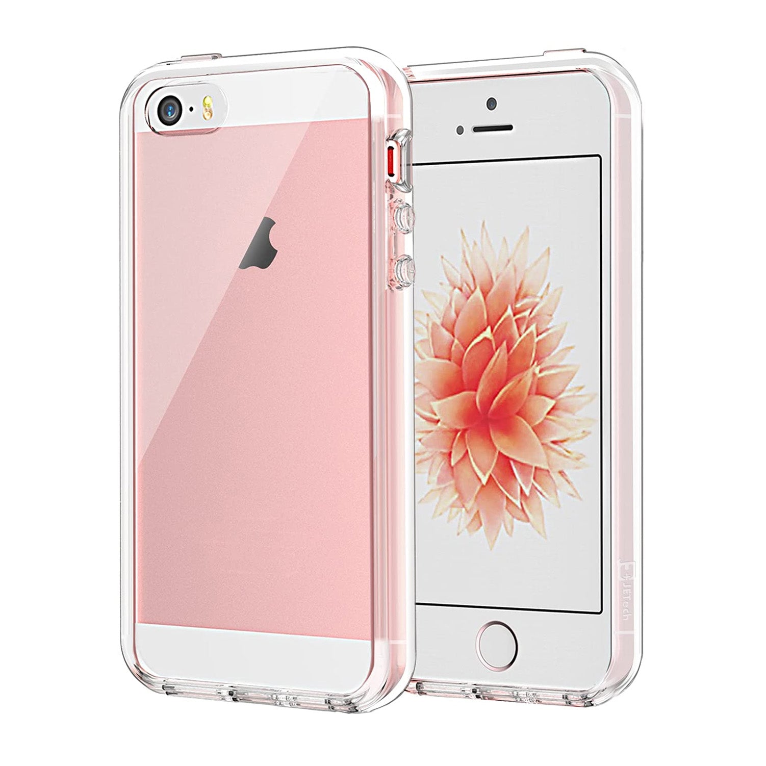 Hard Transparent Clear Strong TPU iPhone Case + Tough Polycarbonate Crystal HD Clear