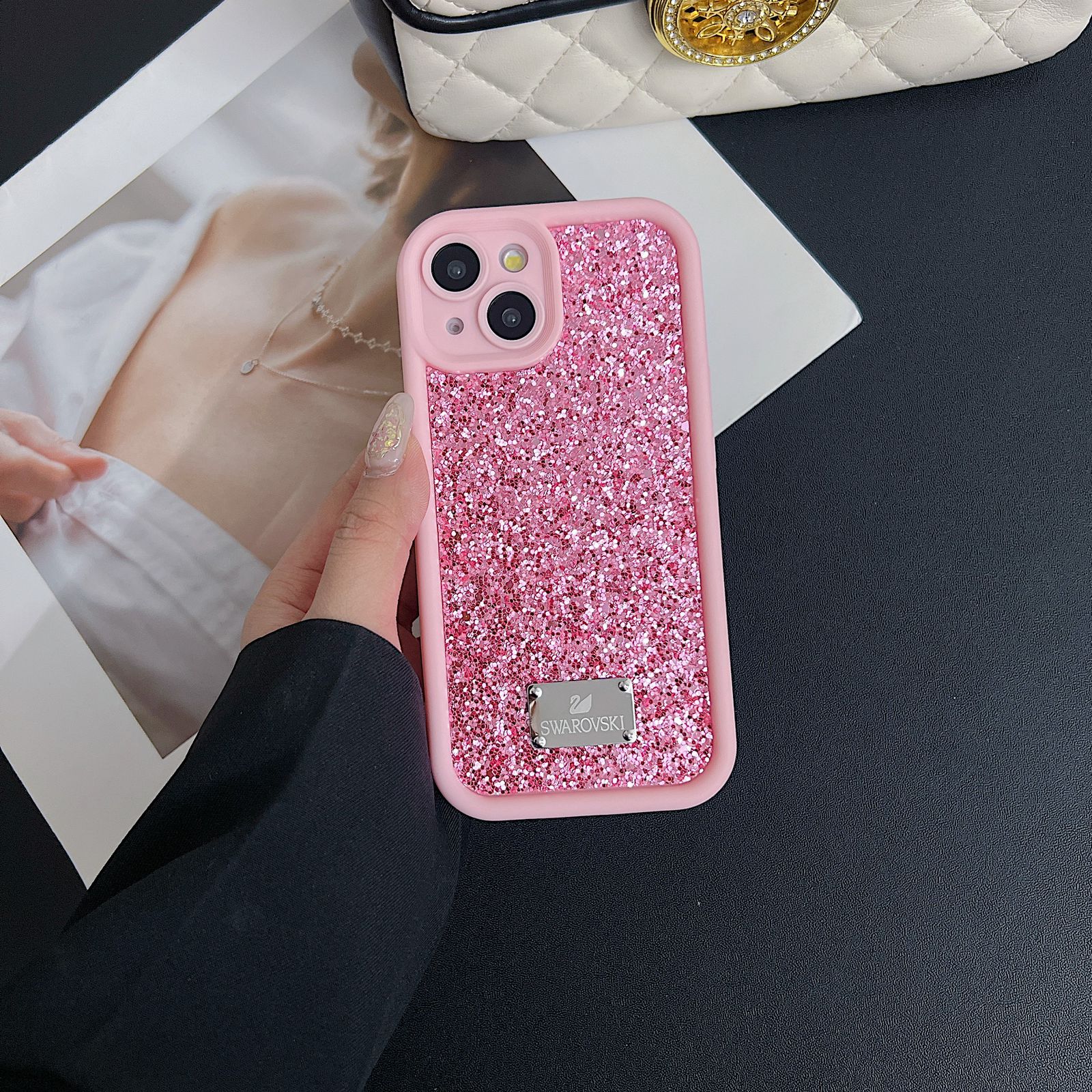 Diamond Glitter Sparkle Bling Crystalline Luxury Gem Stone Case