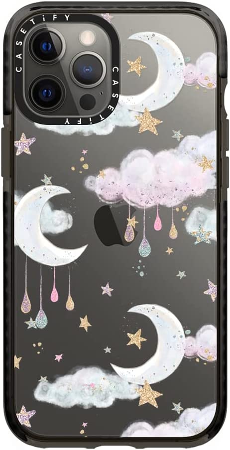 Moon Candy Cotton Impact Design Clouds Pattern Cute Aesthetic Case