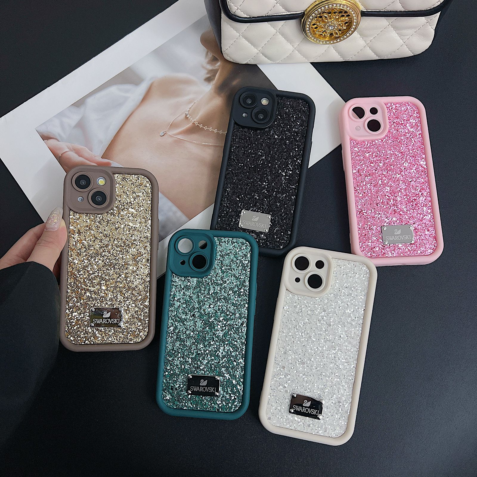 Diamond Glitter Sparkle Bling Crystalline Luxury Gem Stone Case