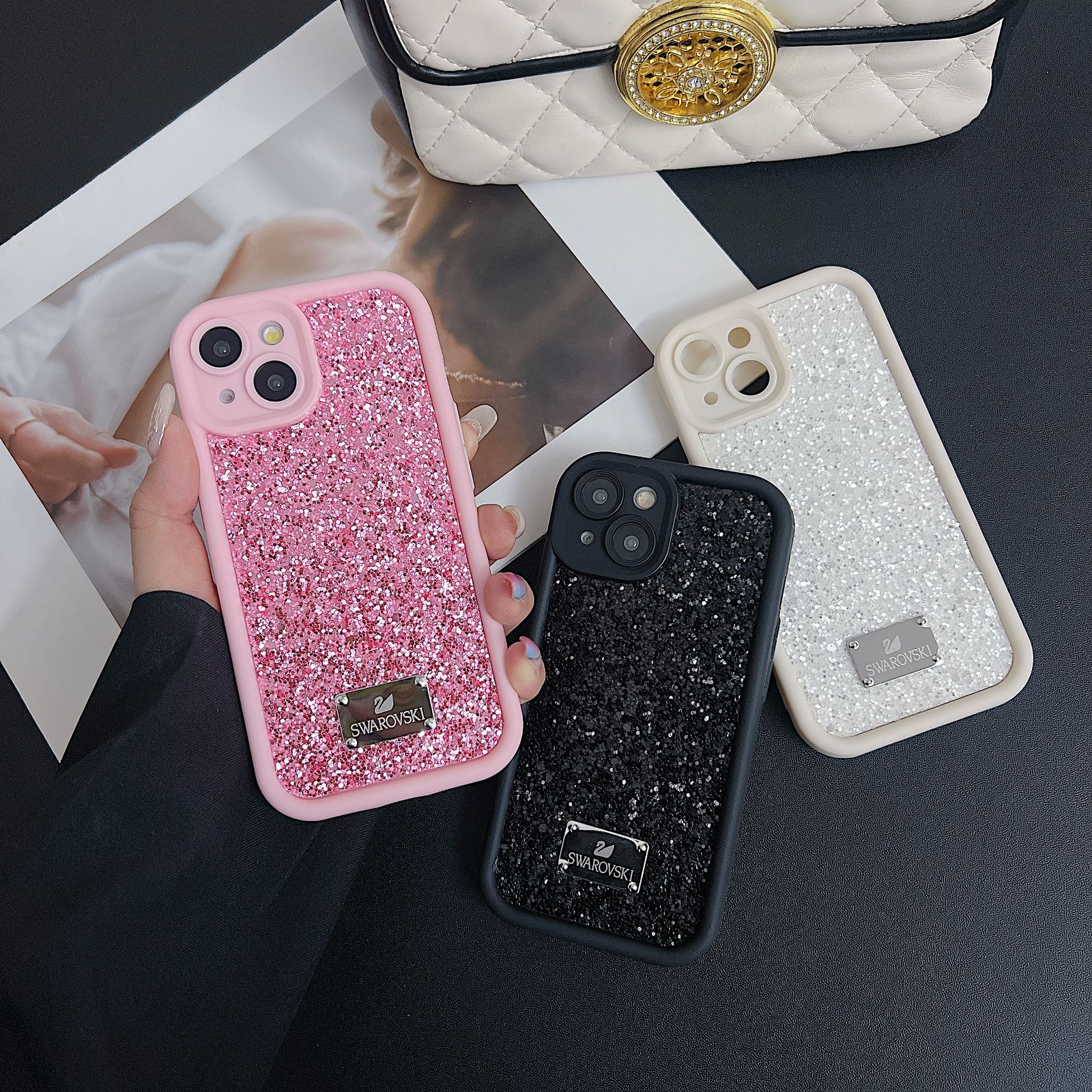 Diamond Glitter Sparkle Bling Crystalline Luxury Gem Stone Case