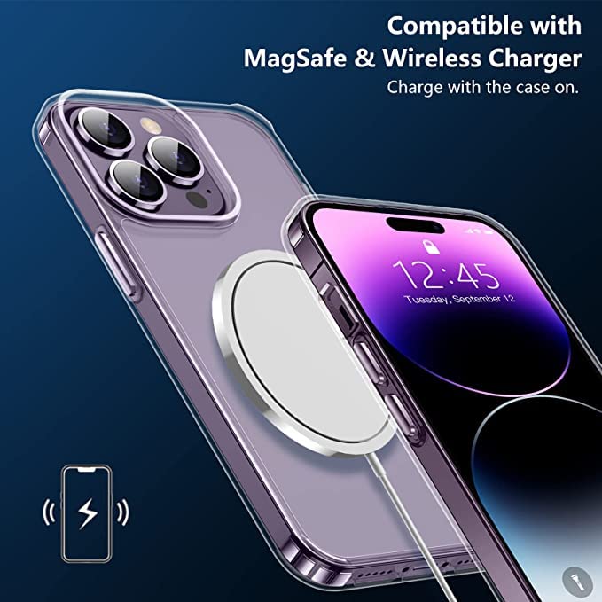 Hard Transparent Clear Strong TPU iPhone Case + Tough Polycarbonate Crystal HD Clear