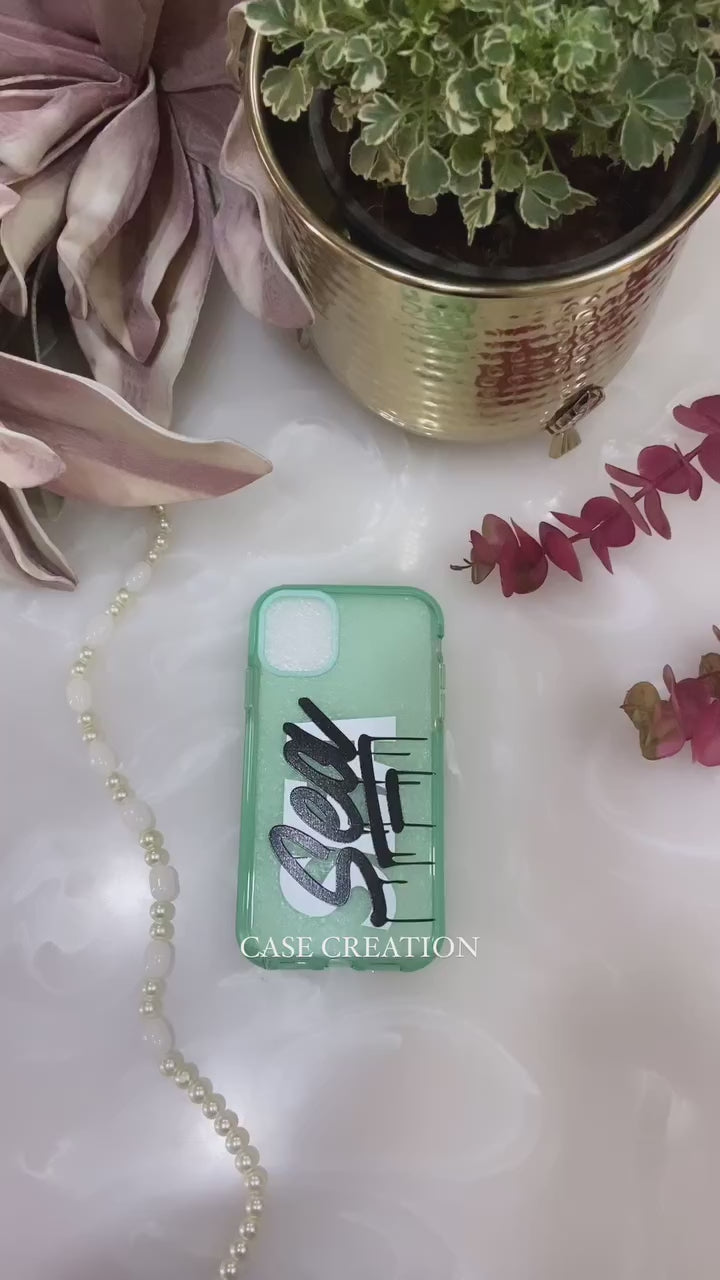 Royal Shine Blue Wind and Sea Beach Water Lovers Translucent Bumper Case